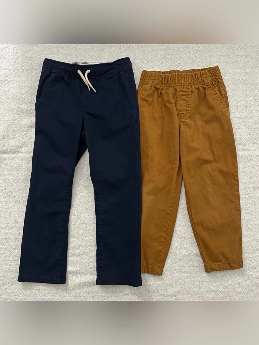 Old Navy Carter’s Navy Blue and Khaki Pull-On Uniform Dress Pants
